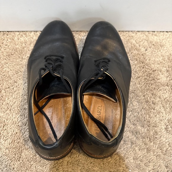 Samuel Hubbard Shoes Mens Size 11 Black Leather Lace Up Casual Wide W Comfort main image 8